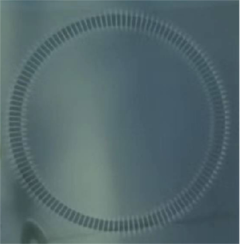 Precision magnetic encoding sensing  assembly  magnetization display